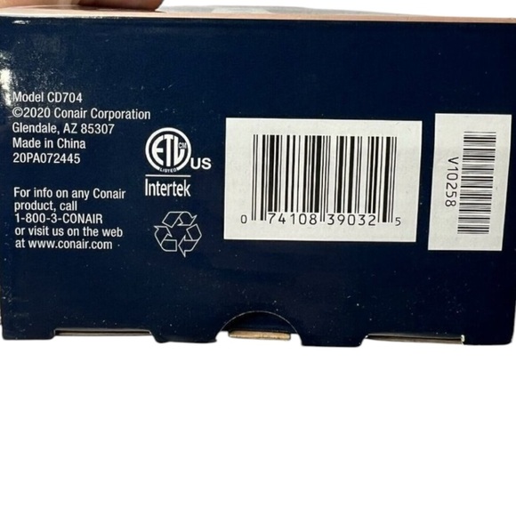 Conair Double Ceramic 3 Barrel Curling Iron, Hair Waver, Create Beachy Waves NEW - Picture 4 of 4